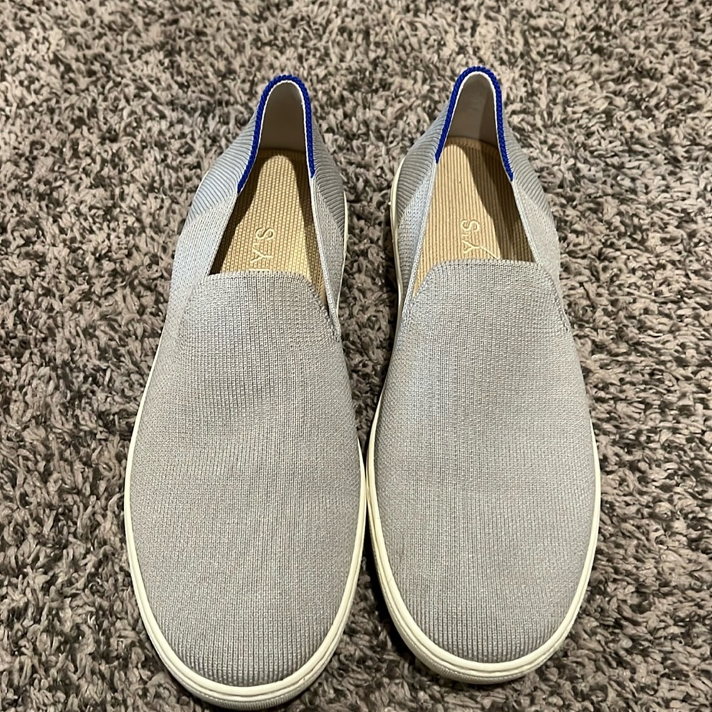 Rothy’s Original Slip on Sneaker - gray - size 8.5